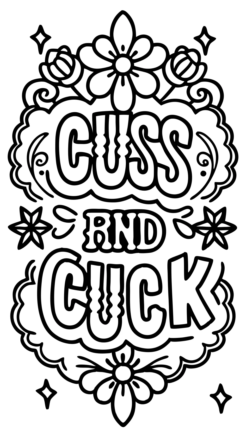 adult cuss word coloring pages